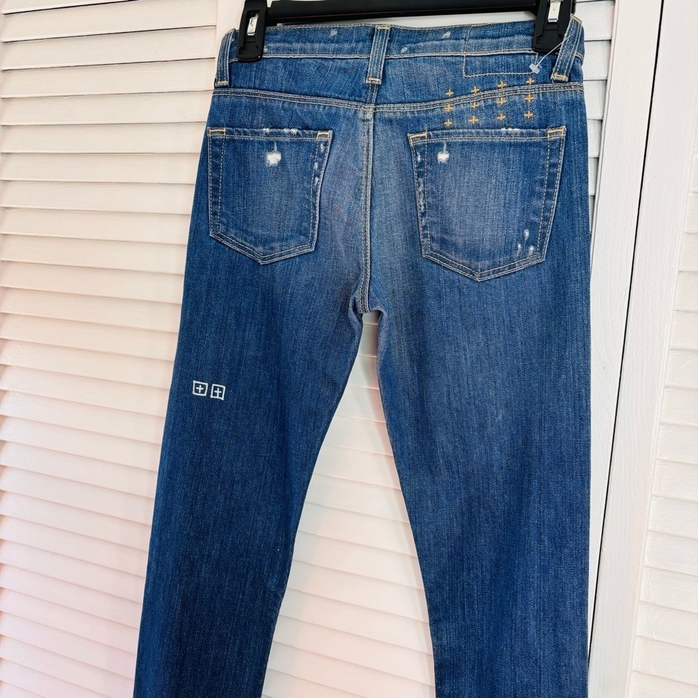 KSUBI Scooter Tallina Mid Indigo Jeans Size 24 - Picture 4 of 7